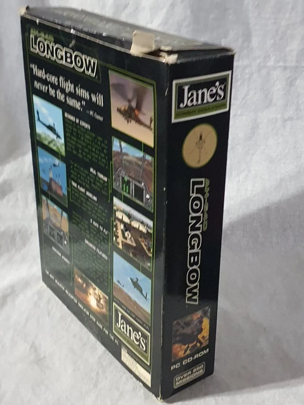 Jane's AH-64D Longbow Limited Ed. Big Box PC 1997 Complete CD ROM Classics